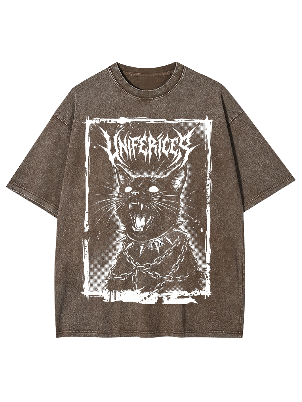 UNIVERSE INFERNAL LUCIFER WASHED TSHIRT