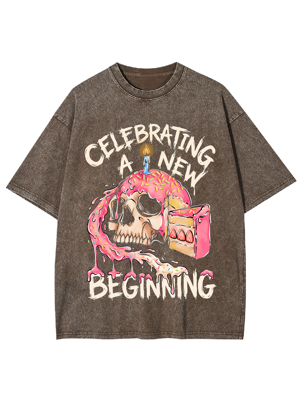 CELEBRATING A NEW BEGINNING WASHED TSHIRT