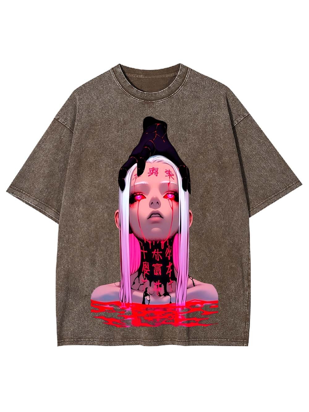 Crimson Curse Washed Tshirt