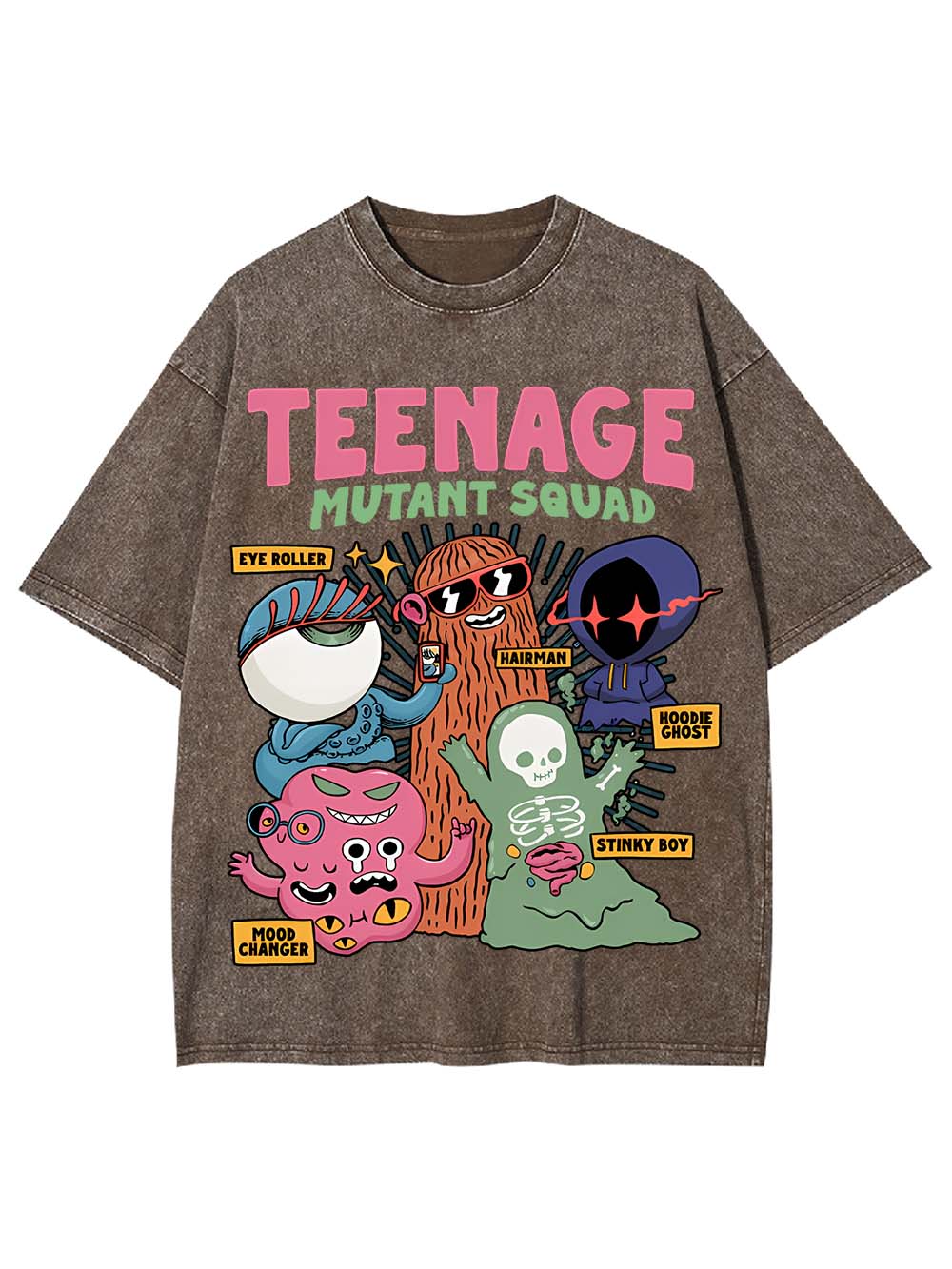 Teenage Mutant Squad Washed Tshirt
