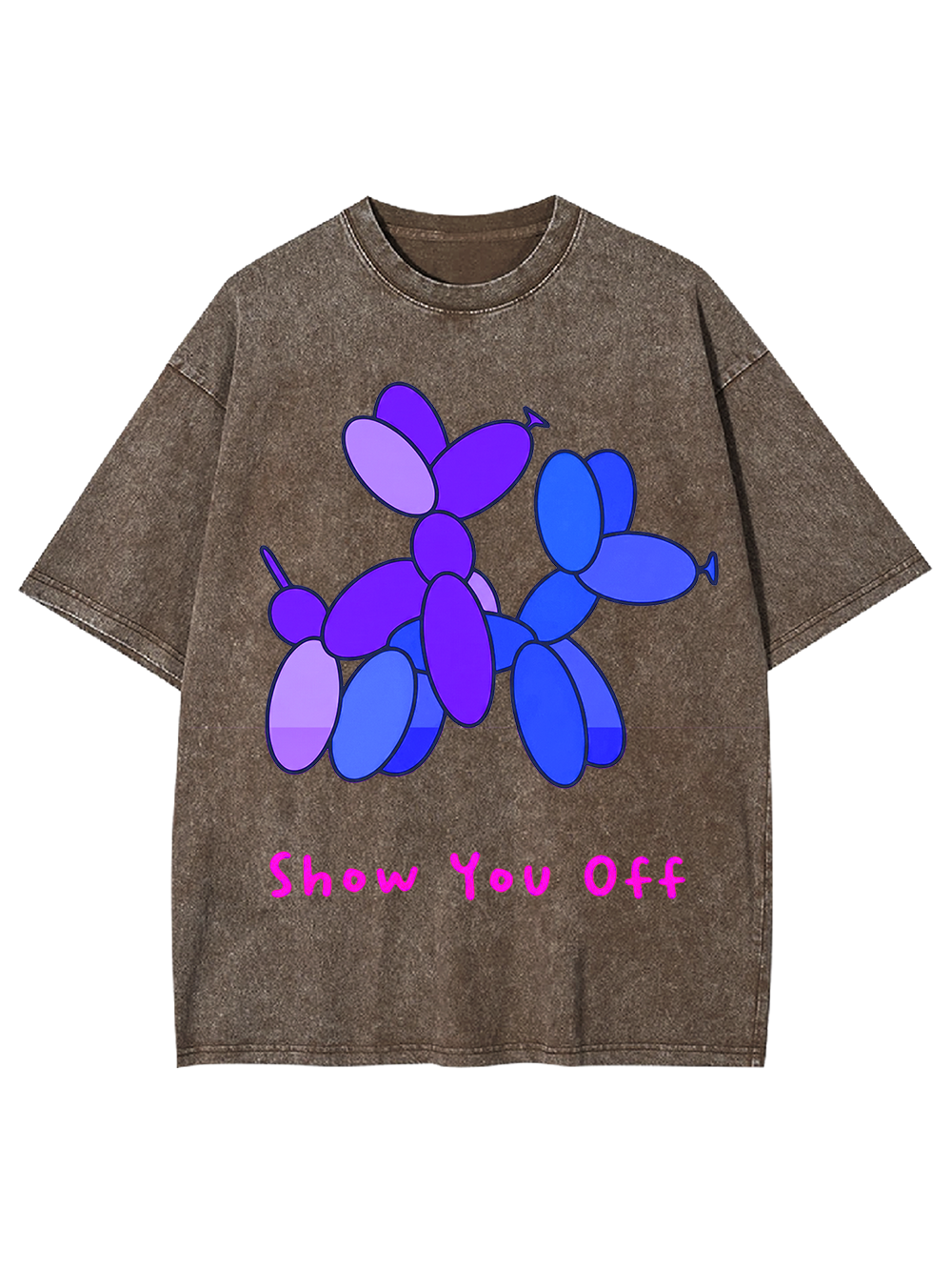 SHOW YOU OFF WASHED TSHIRT