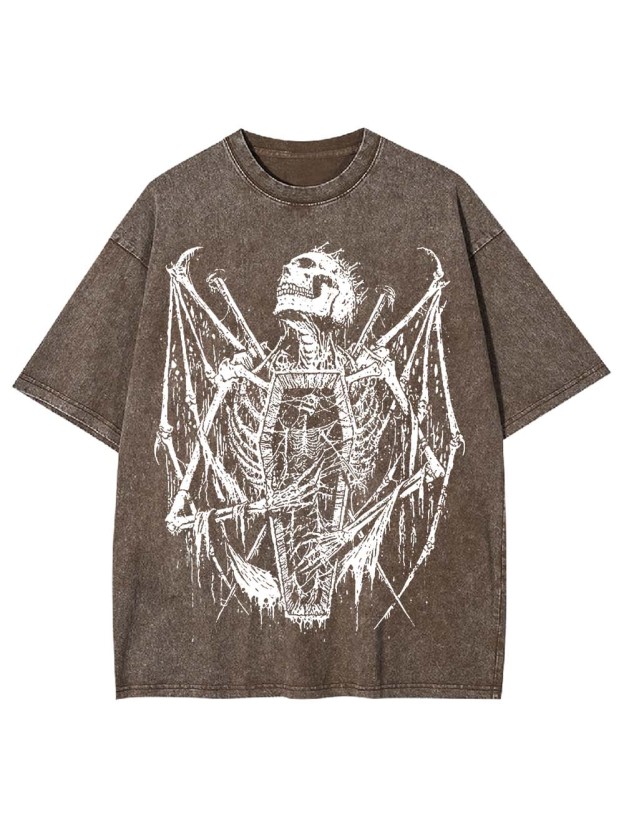 Wings of Decay Washed Tshirt