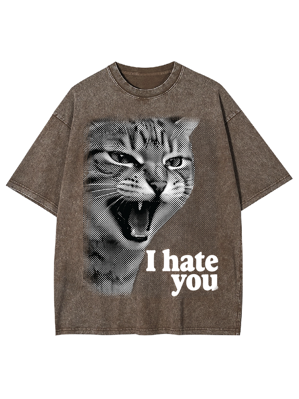 I HATE YOU WASHED TSHIRT
