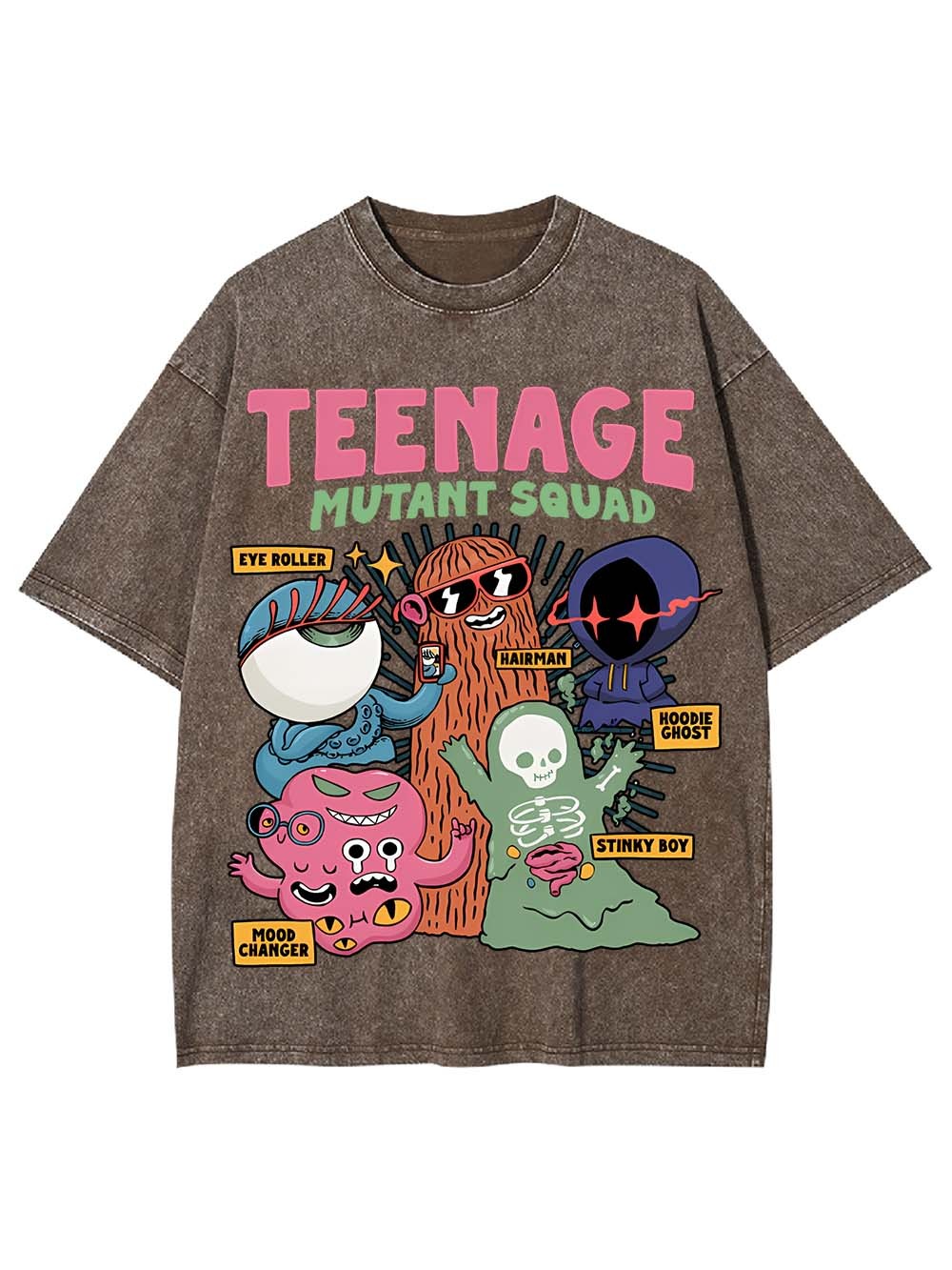 Teenage Mutant Squad Washed Tshirt