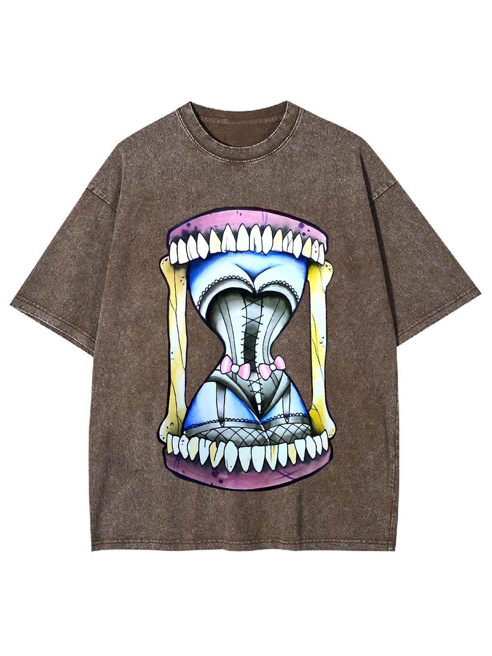 Hourglass of Teeth Washed Tshirt