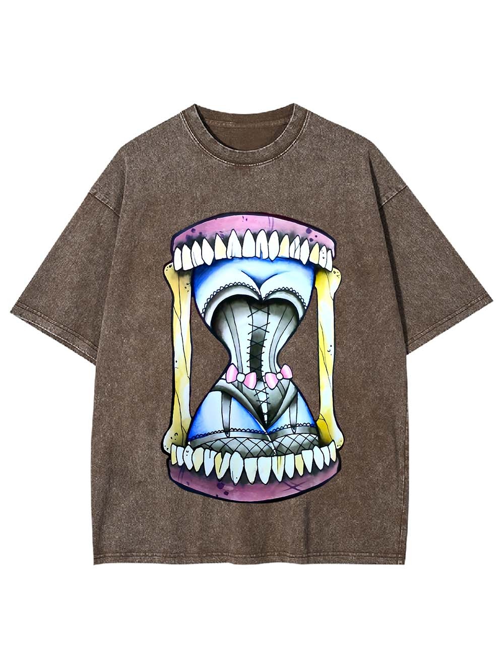 Hourglass of Teeth Washed Tshirt