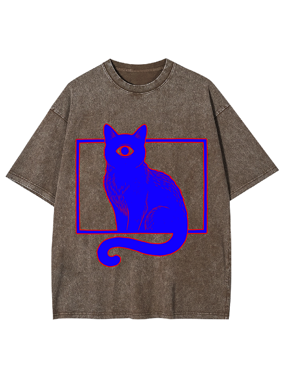 CYCLOPS CAT WASHED TSHIRT