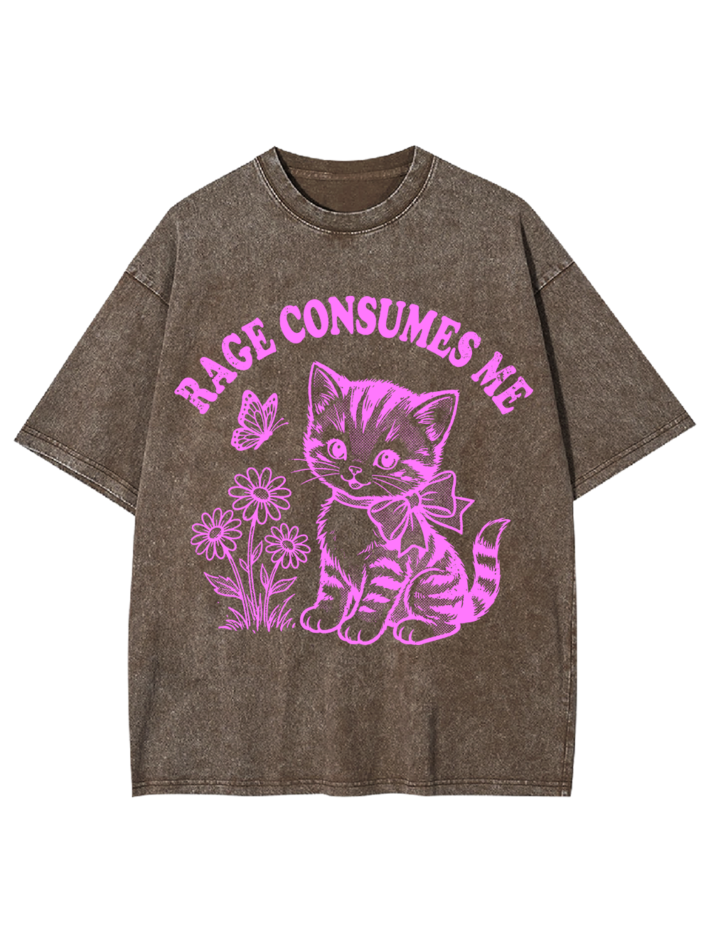 RAGE CONSUMES ME WASHED TSHIRT