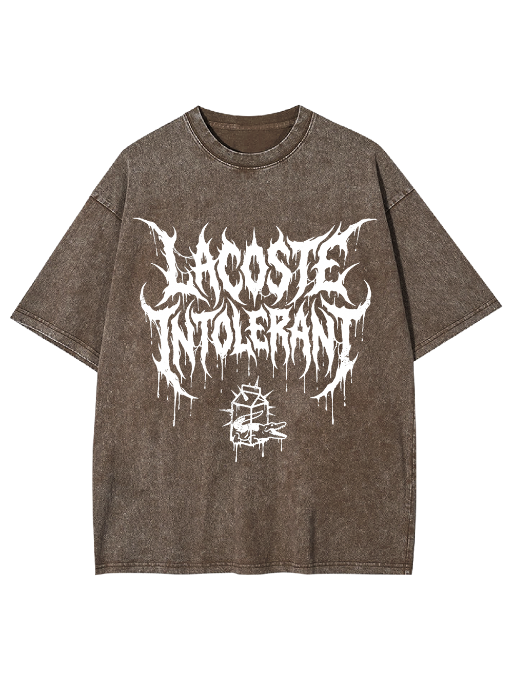 LACOSTE INTOLERANT WASHED TSHIRT