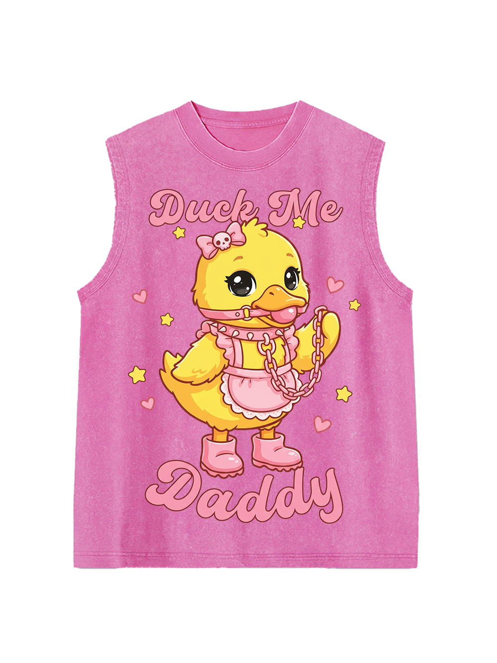 DUCK ME DADDY WASHED TANK TOP