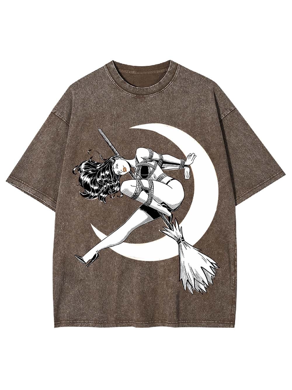 Moonlit Witchcraft Washed Tshirt