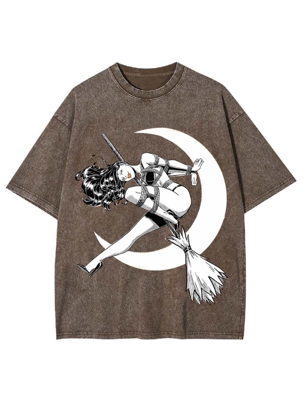 Moonlit Witchcraft Washed Tshirt