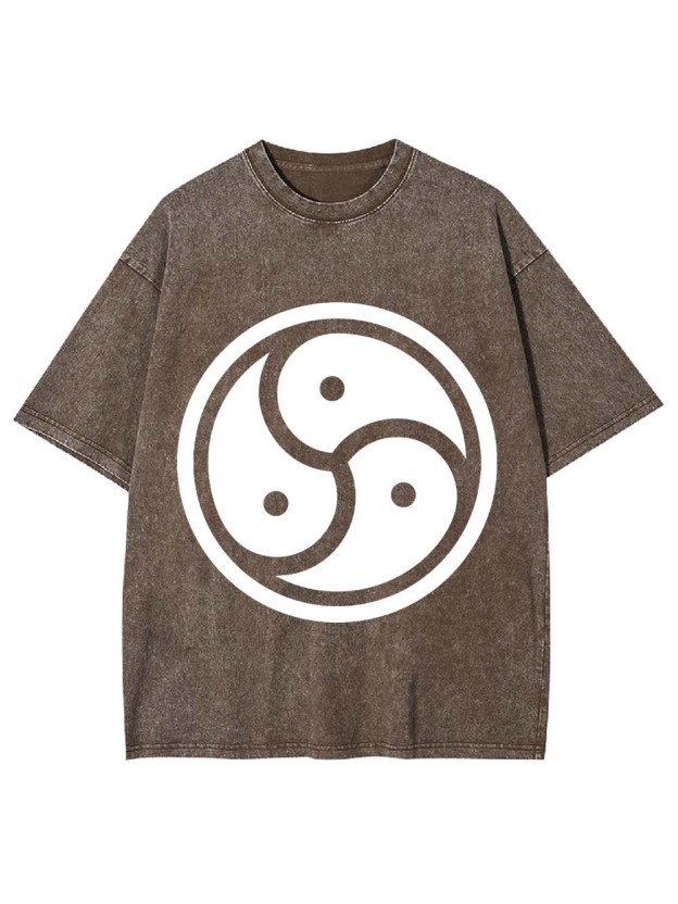 BDSM Emblem Washed Tshirt