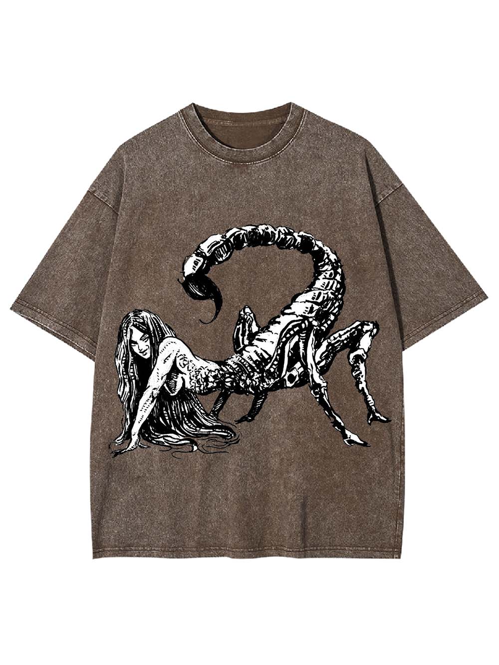 Scorpion Siren Washed Tshirt