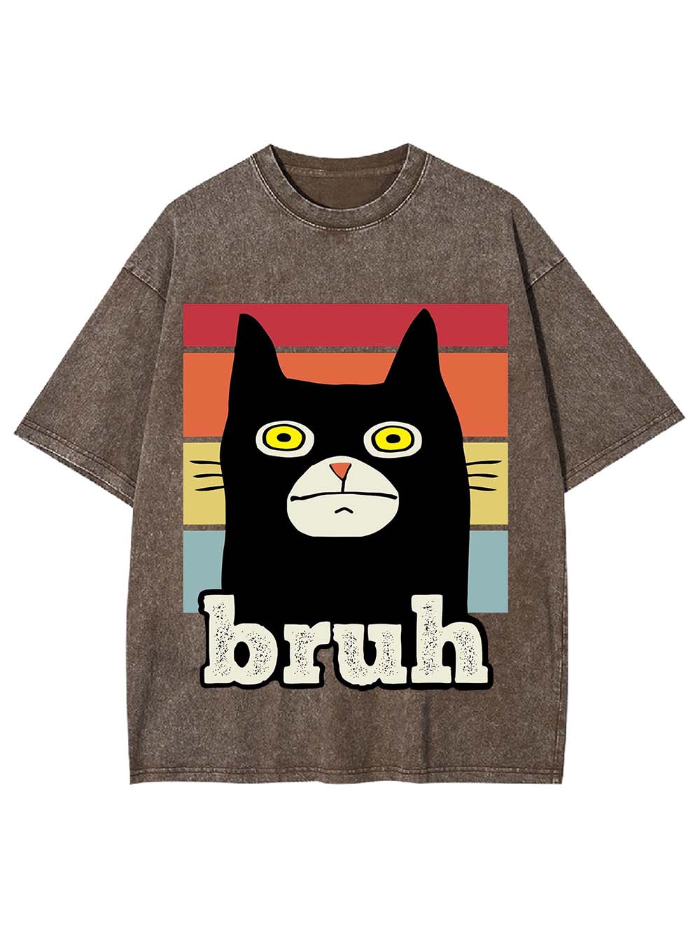 Bruh Washed Tshirt