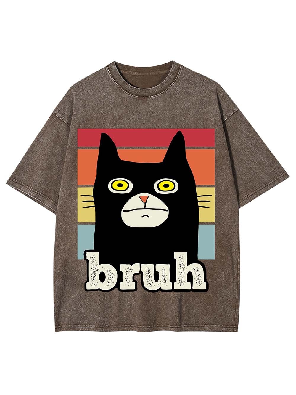 Bruh Washed Tshirt