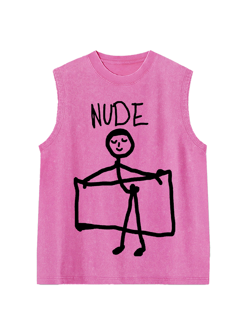 NUDE WASHED TANK TOP