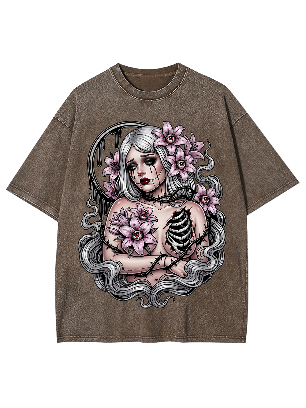 BLOOMING FROM WITHIN AAA WASHED TSHIRT