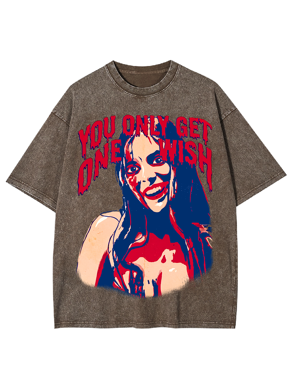 YOU ONLY GET ONE WISH AAA WASHED TSHIRT