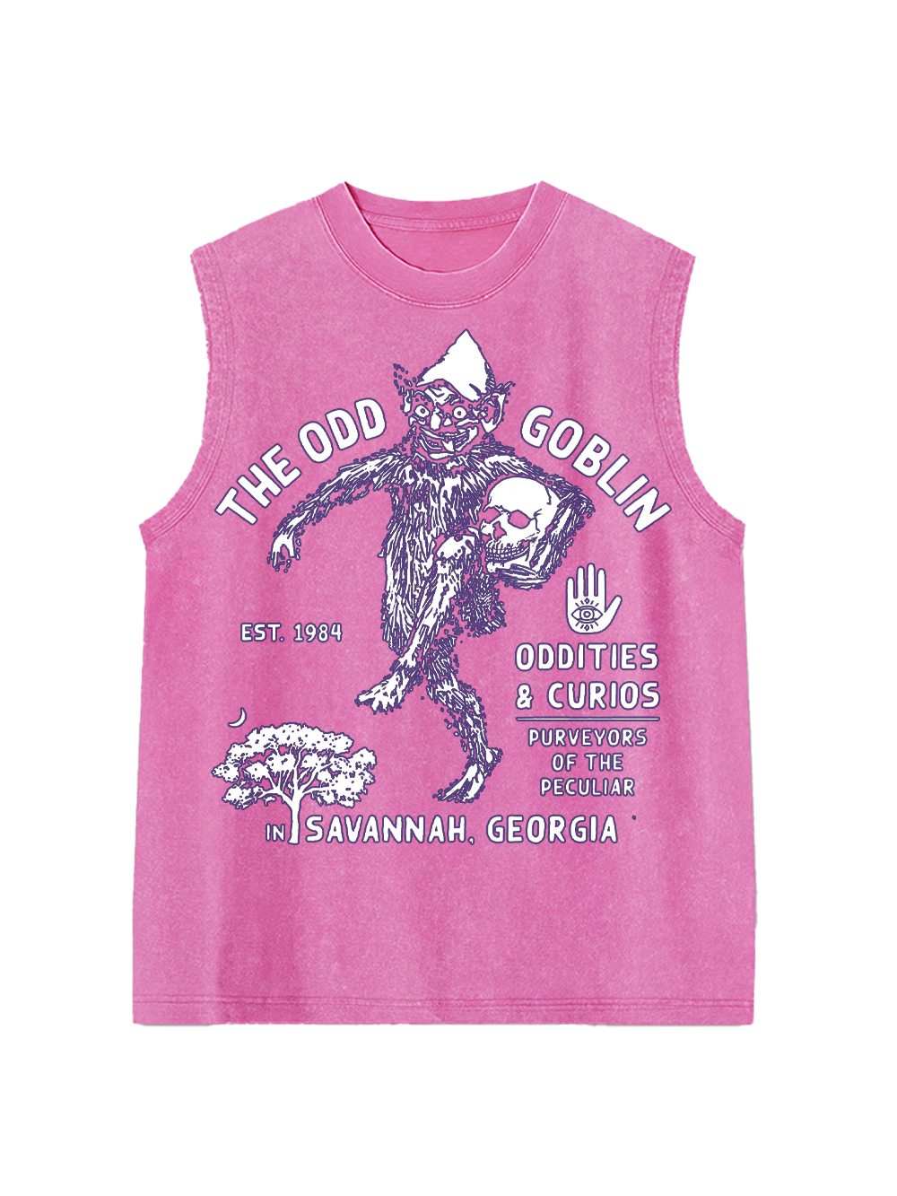 THE ODD GOBLIN WASHED TANK TOP