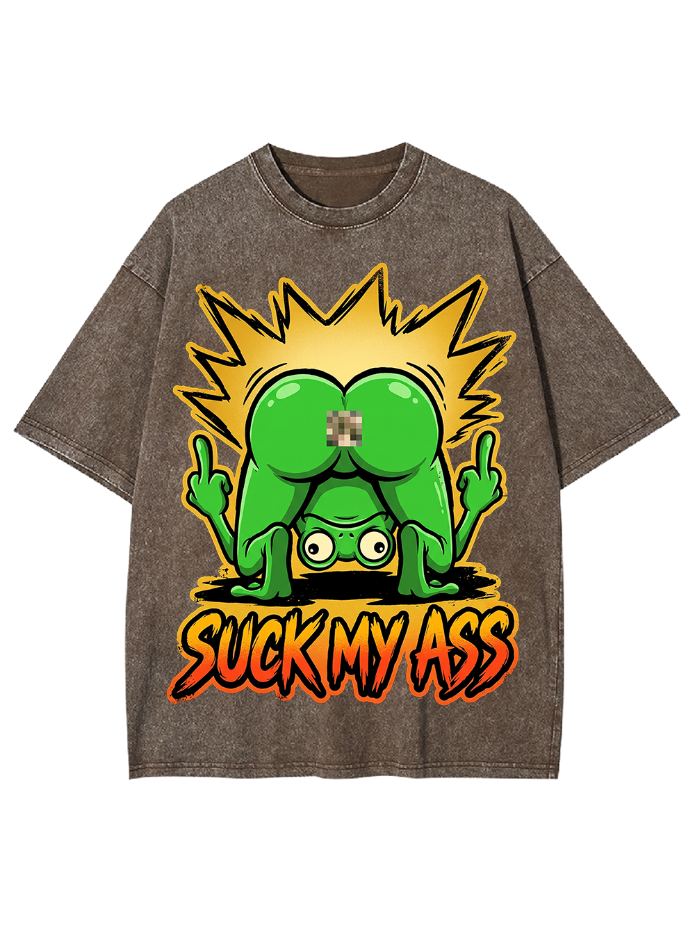 SUCK MY ASS WASHED TSHIRT