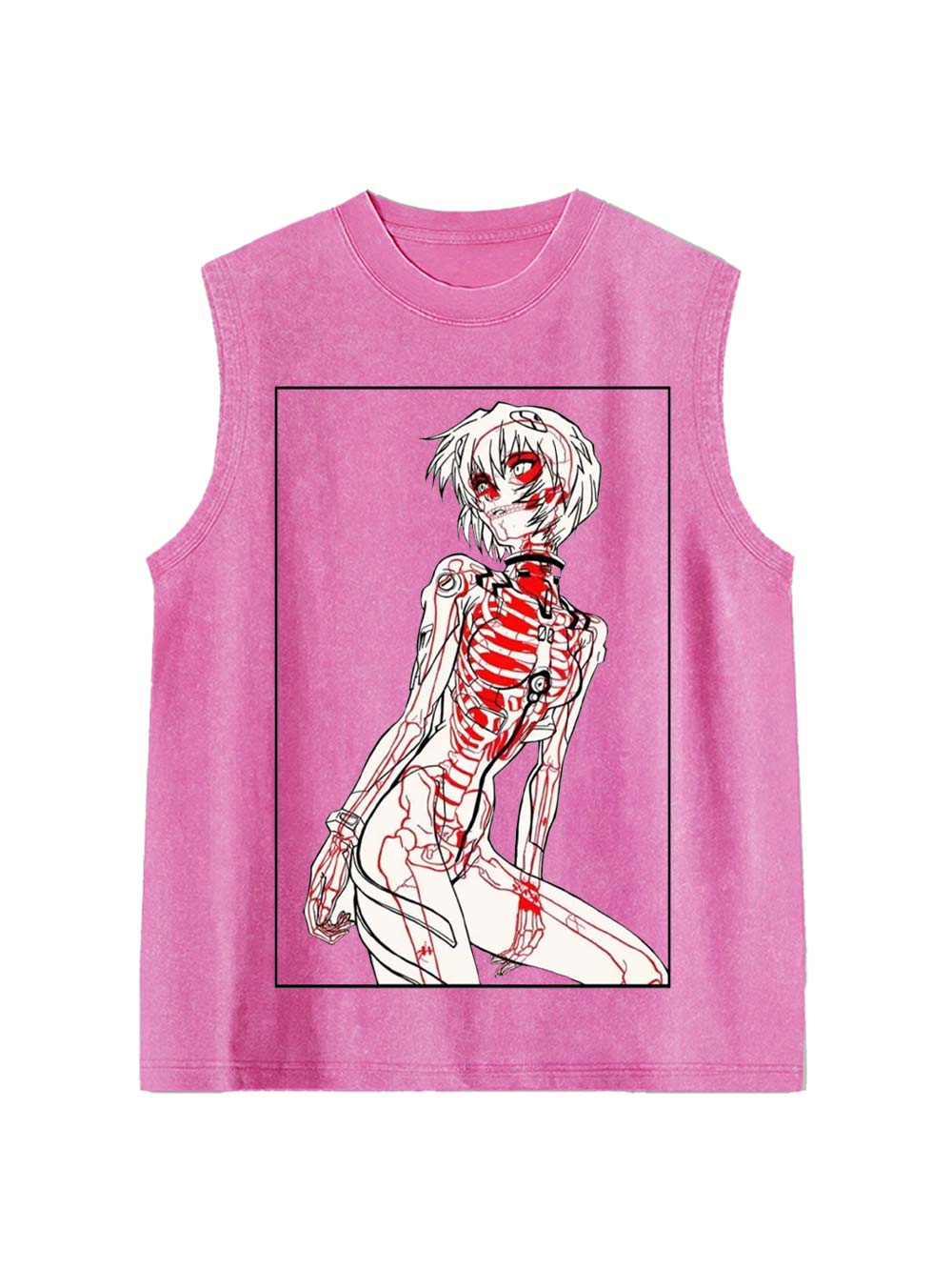 Anatomical Washed Tank Top