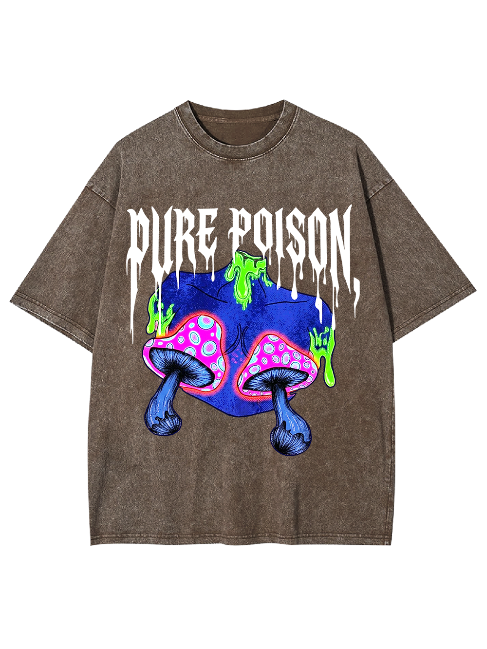 PURE POISON AAA WASHED TSHIRT