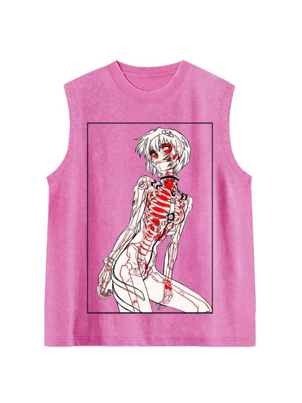 Anatomical Washed Tank Top