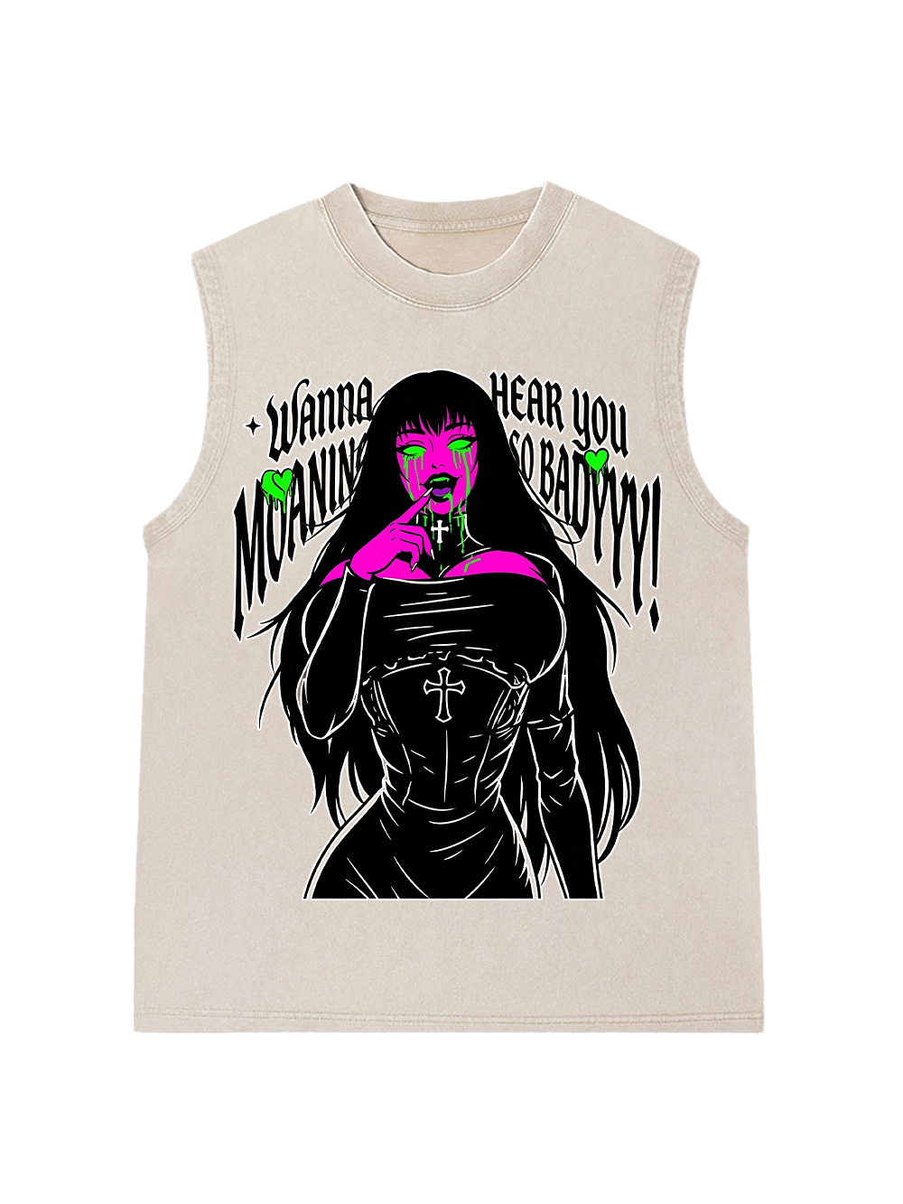 FOR BABYYYY WASHED TANK TOP