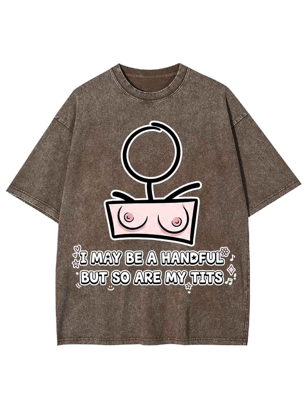 BOLD SATEMENT AAA WASHED TSHIRT
