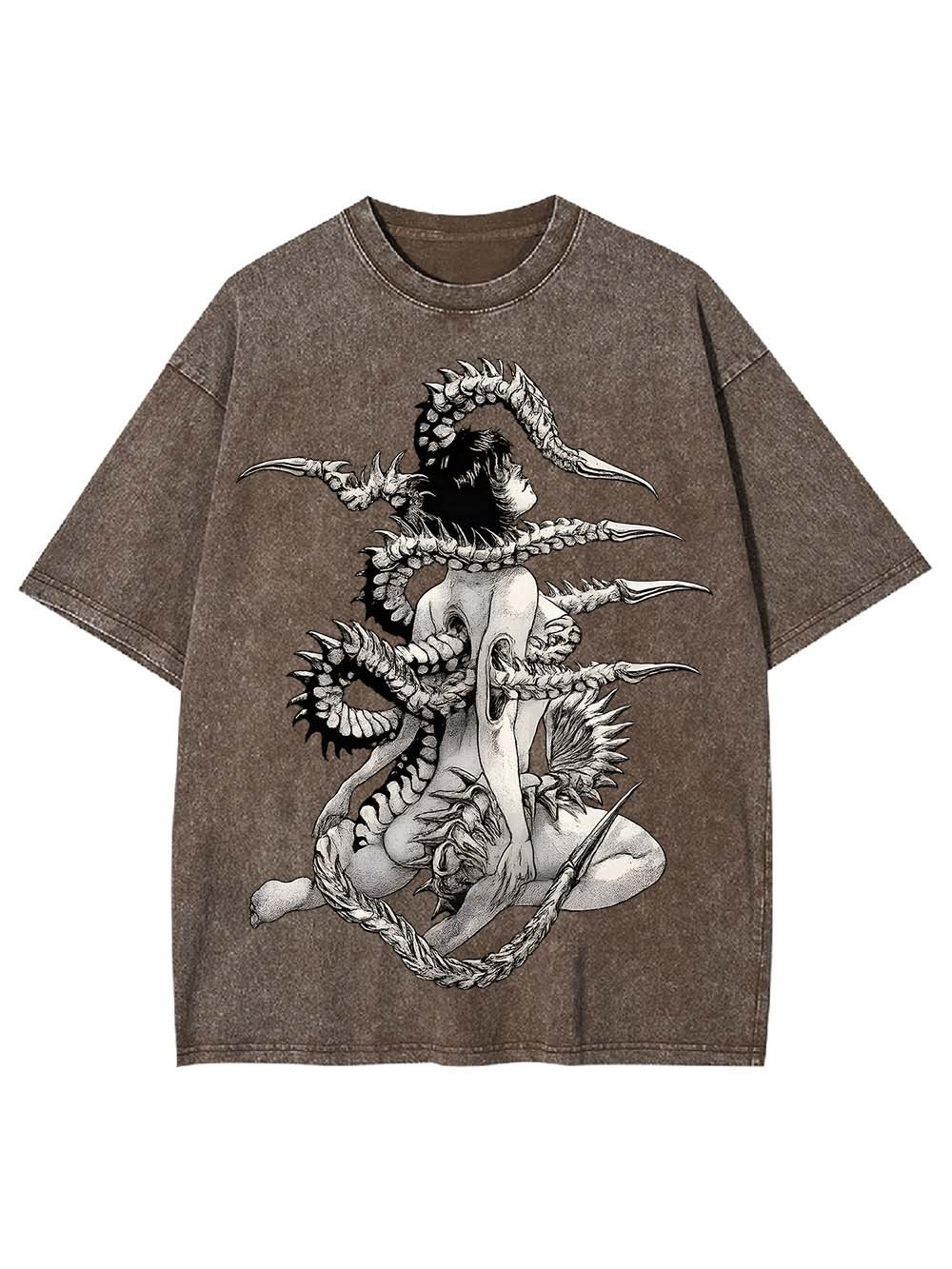 Entwined Abyss Washed Tshirt