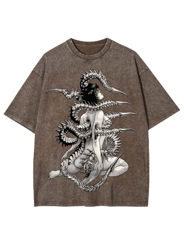 Entwined Abyss Washed Tshirt