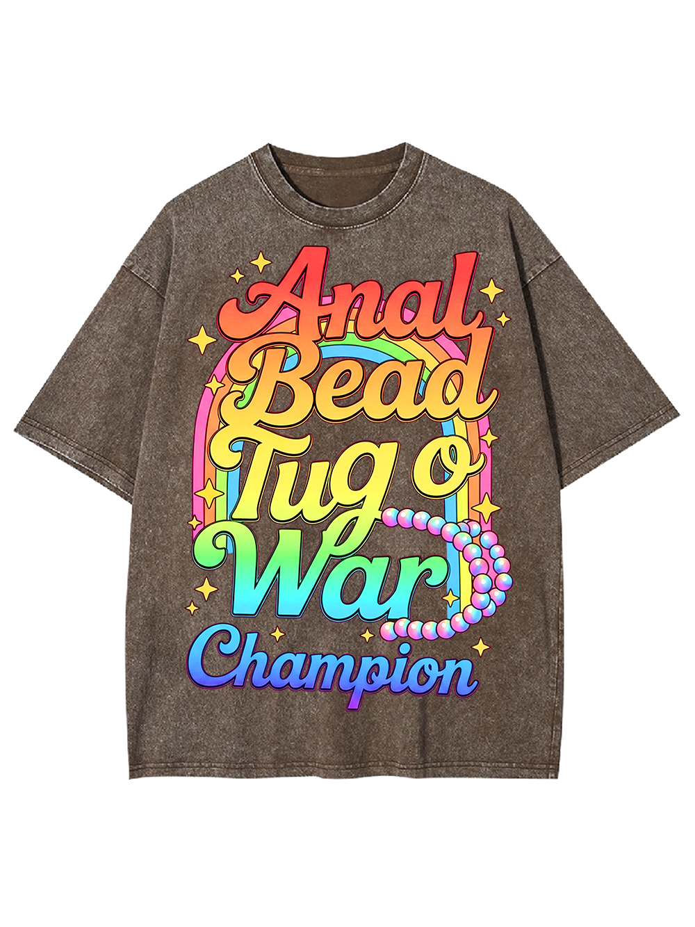 SATIRICAL TEXT AAA WASHED TSHIRT