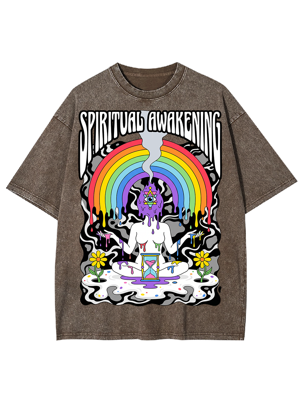 SPIRITUAL AWAKENING AAA WASHED TSHIRT
