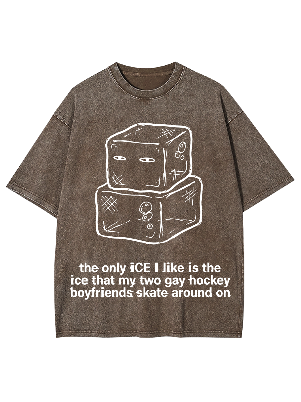 THE ONLY ICE I LIKE AAA WASHED TSHIRT