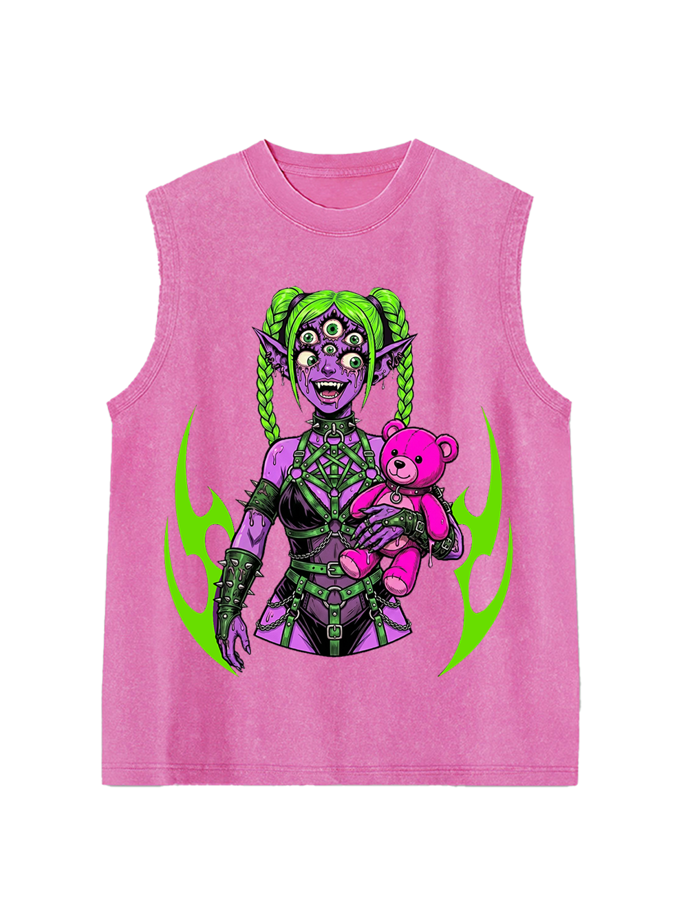 NEON WARLOCK GUARDIAN AAA WASHED TANK