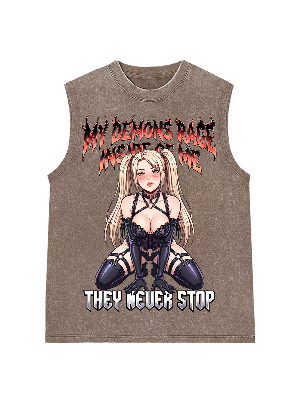 MY DEMONS RAGE INSIDE OF ME WASHED TANK