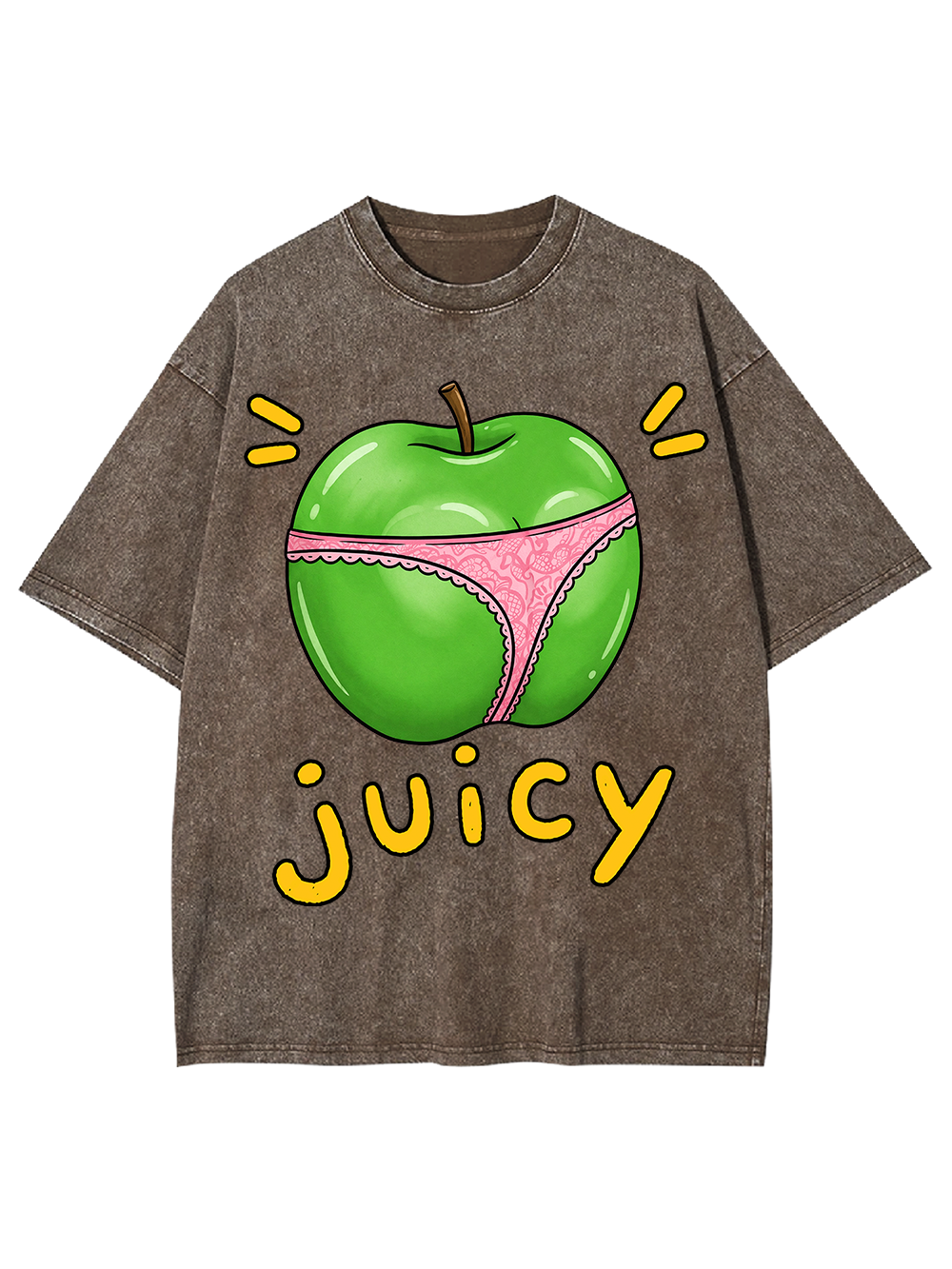 JUICY APPLE AAA WASHED TSHIRT
