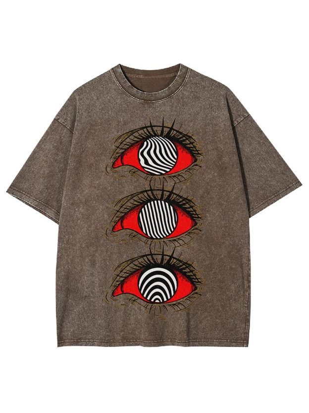 Hypnotic Gaze Washed Tshirt