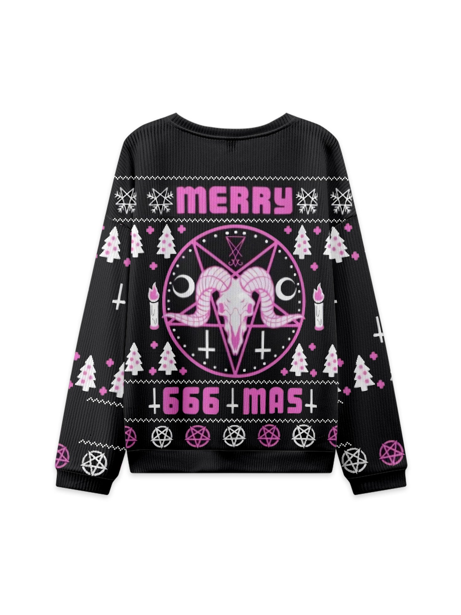 MERRY 666 MAS UGLY CHRISTMAS SWEATSHIRT