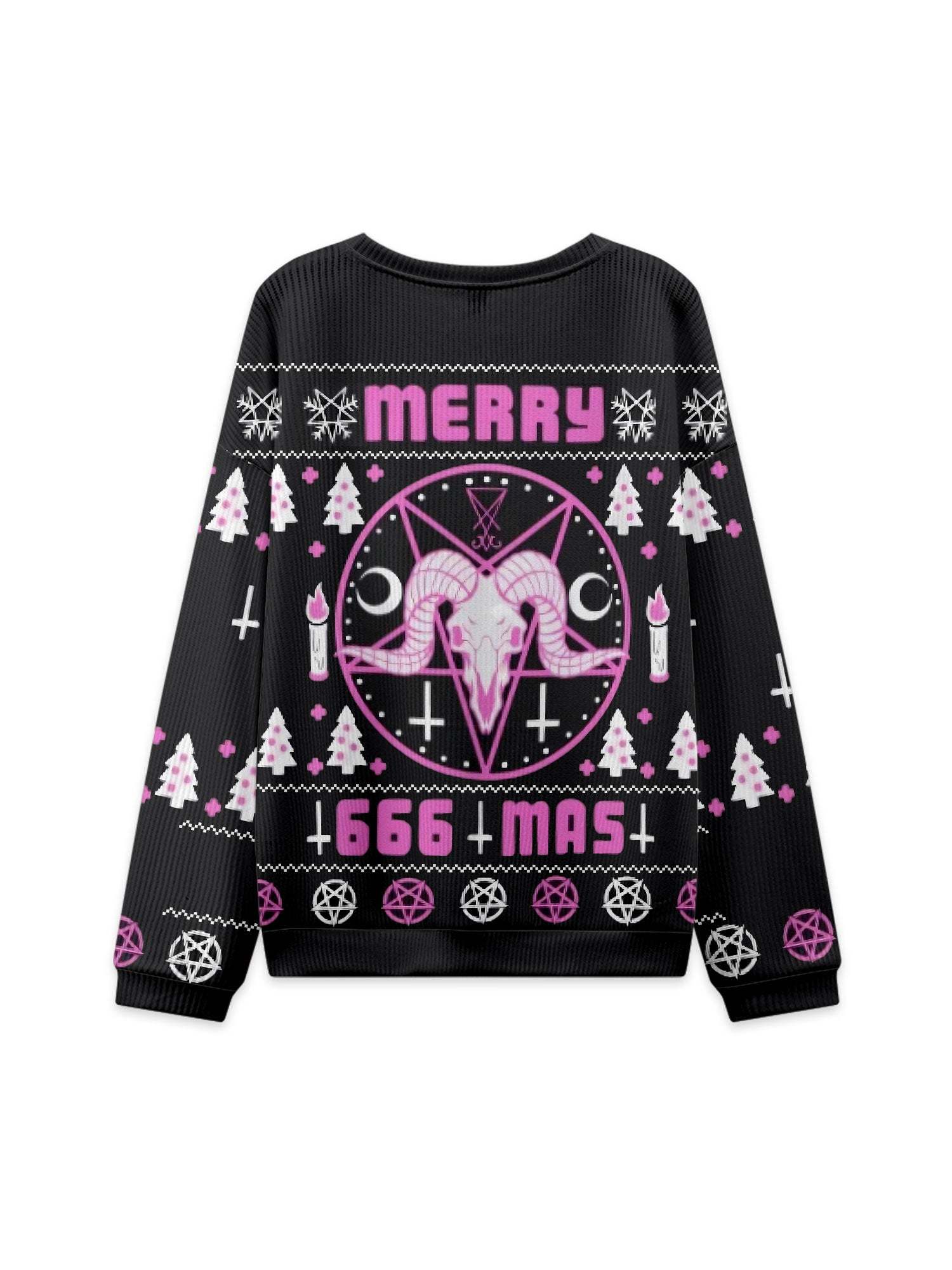 MERRY 666 MAS UGLY CHRISTMAS SWEATSHIRT