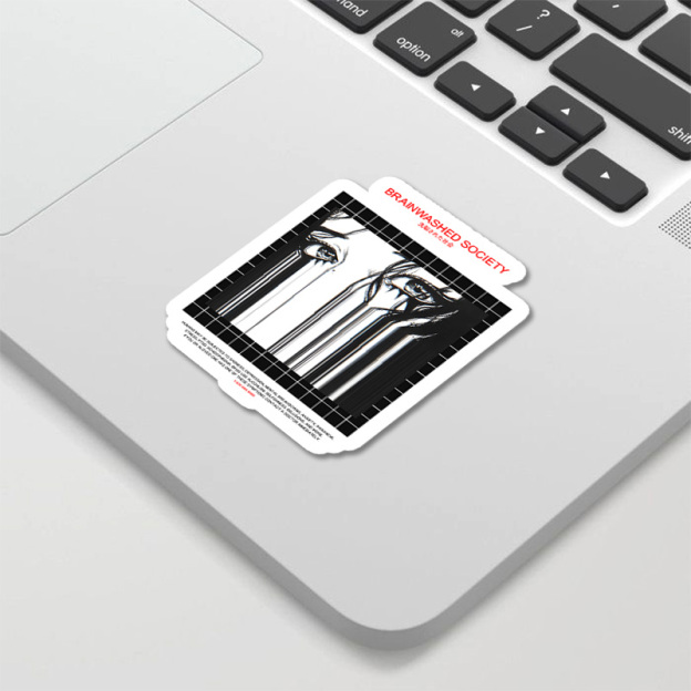 Brainwashed Society Sticker