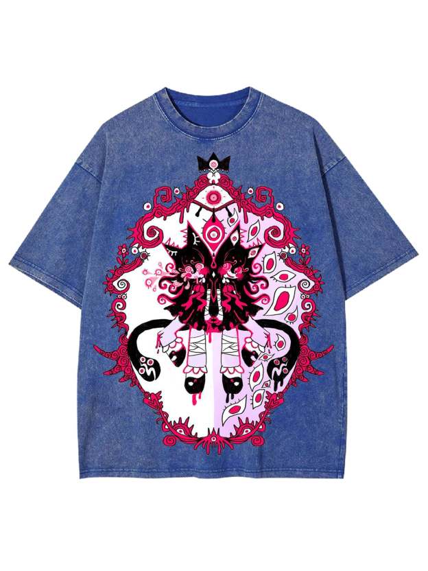 Twin Girls Washed Tshirt