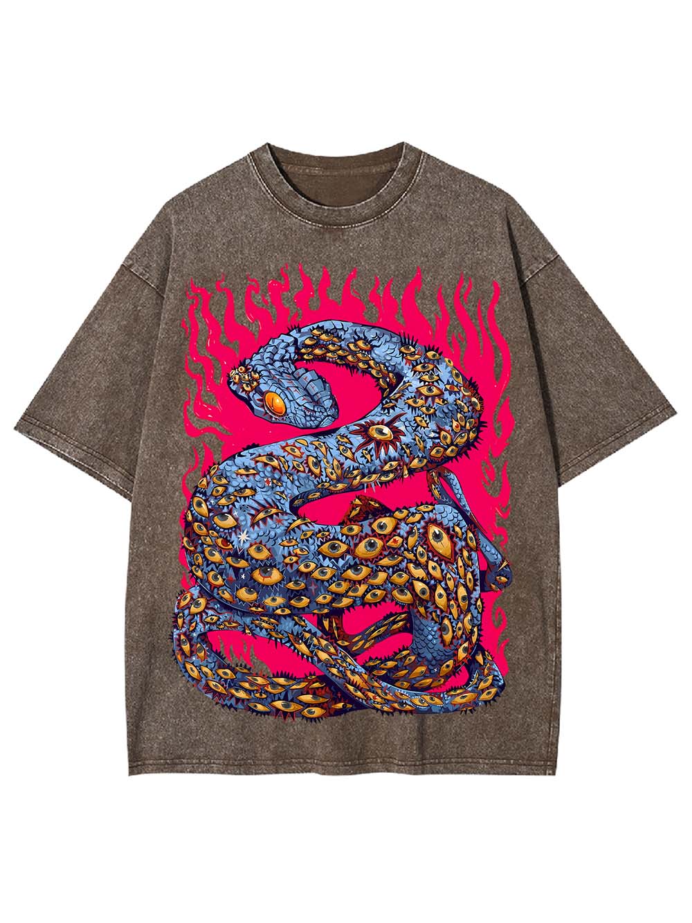 Eyes Of The Serpent Washed Tshirt