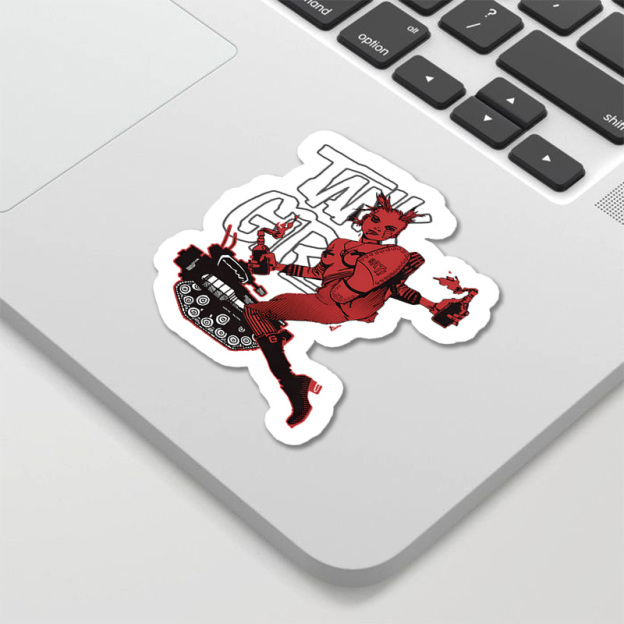 Tank Girl Sticker