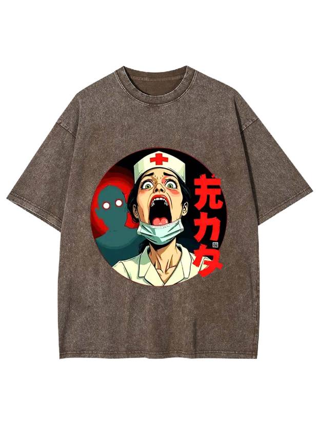 Powerless Fear Washed Tshirt