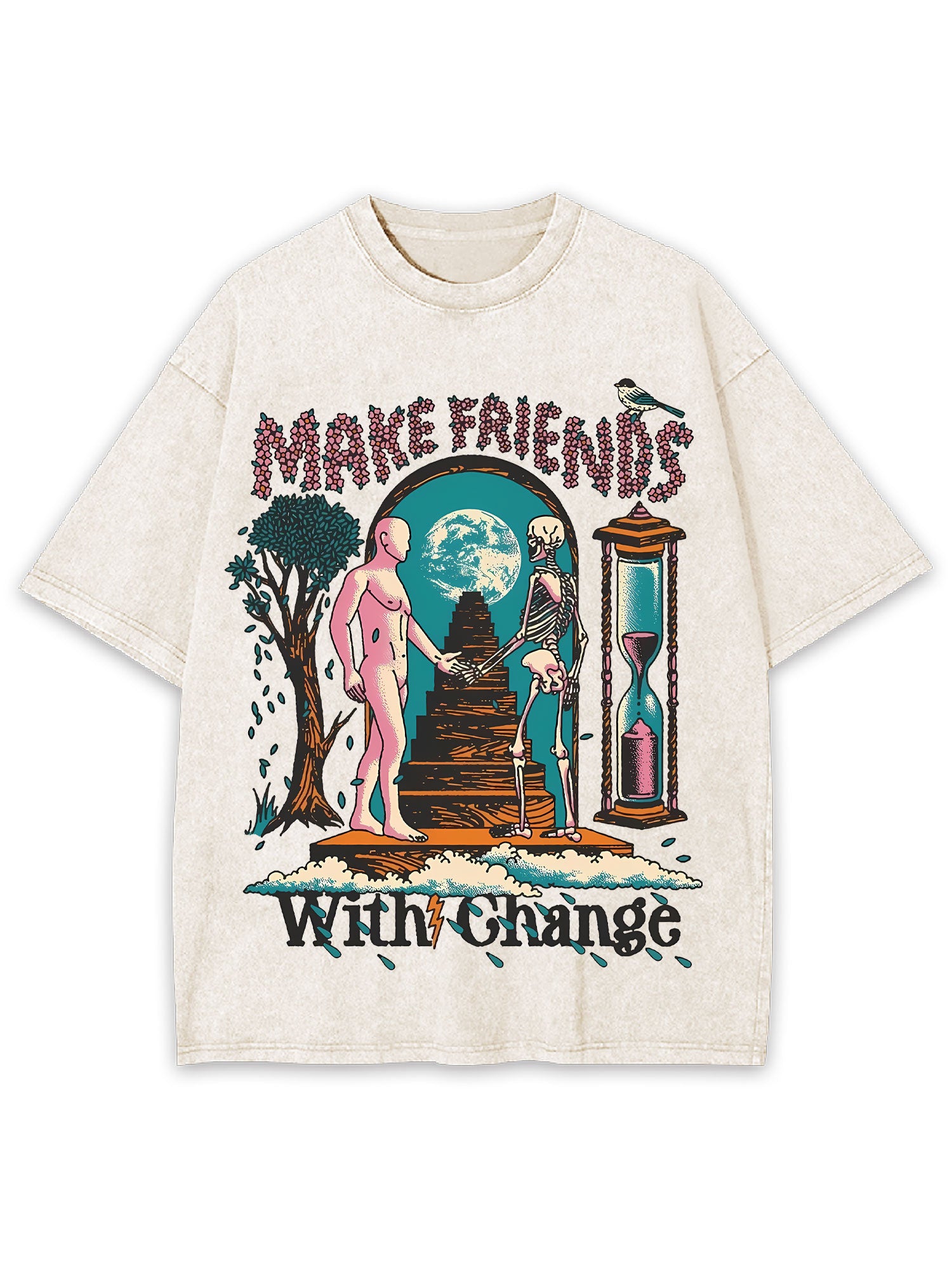 Embrace Transformation Washed Tshirt