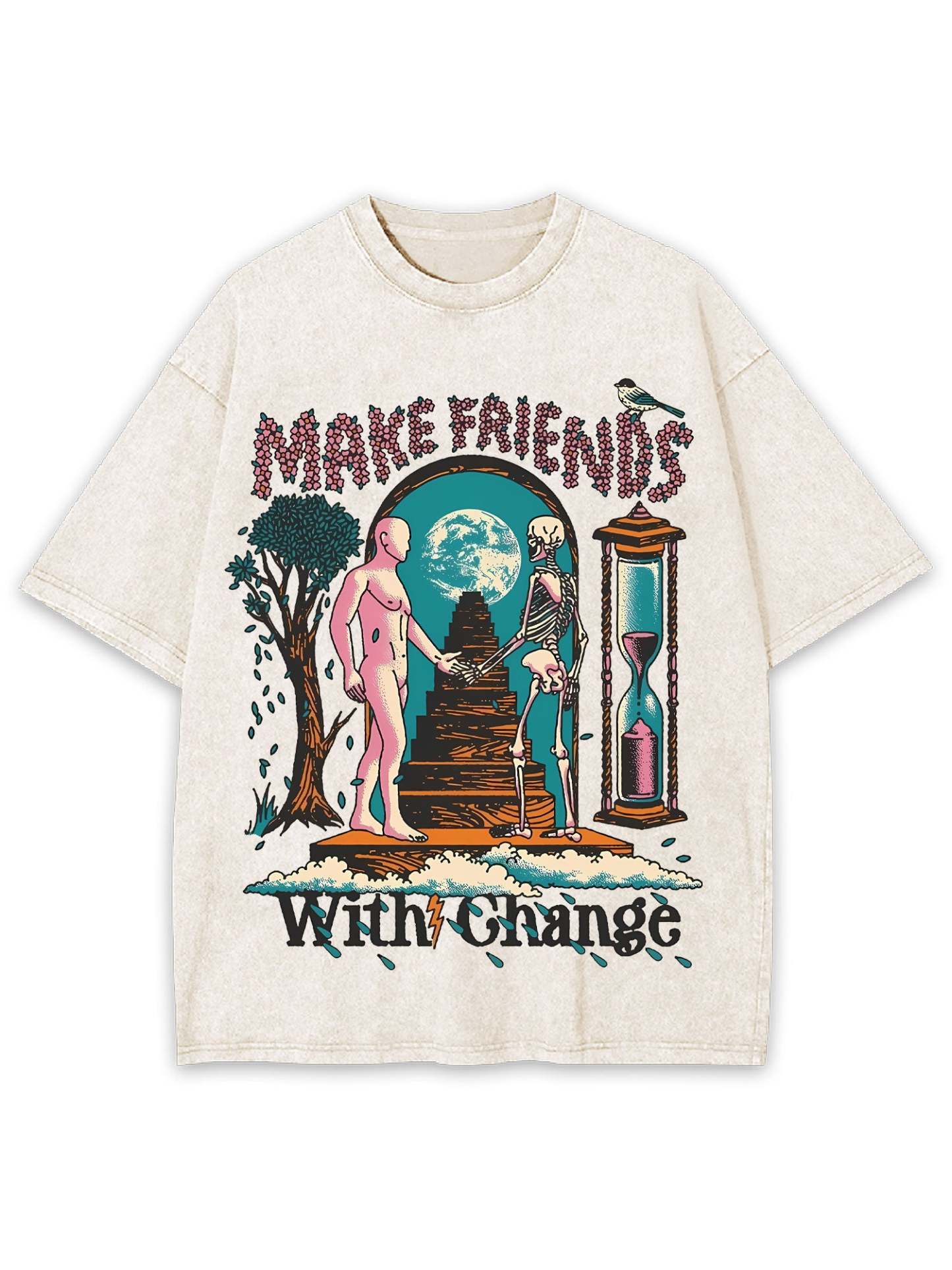 Embrace Transformation Washed Tshirt