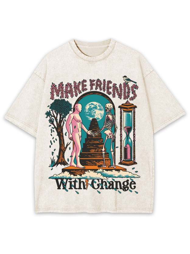 Embrace Transformation Washed Tshirt