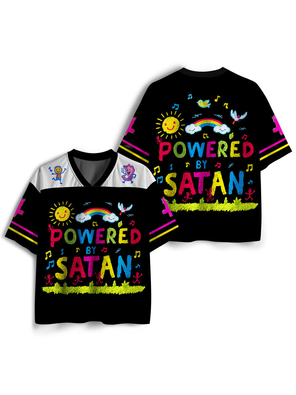 Powered By Satan Mesh Jersey